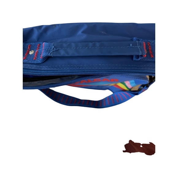 Vintage 80’s Trafalgar Rainbow Travel Bag: Retro Fashion Tote: PRIDE: Unisex - Picture 2 of 4